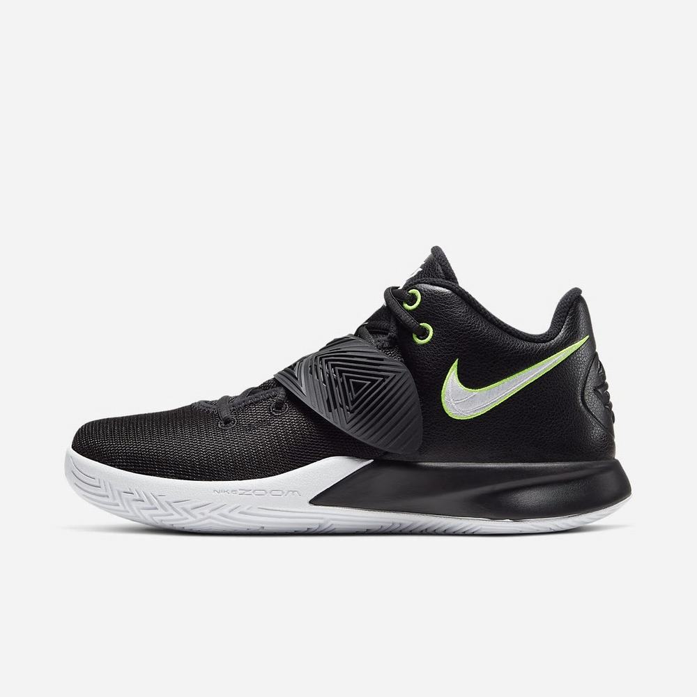 Chaussure De Basket Nike Kyrie Flytrap 3 Noir 8960-432 Black/Volt/White Homme | HVK-98771552